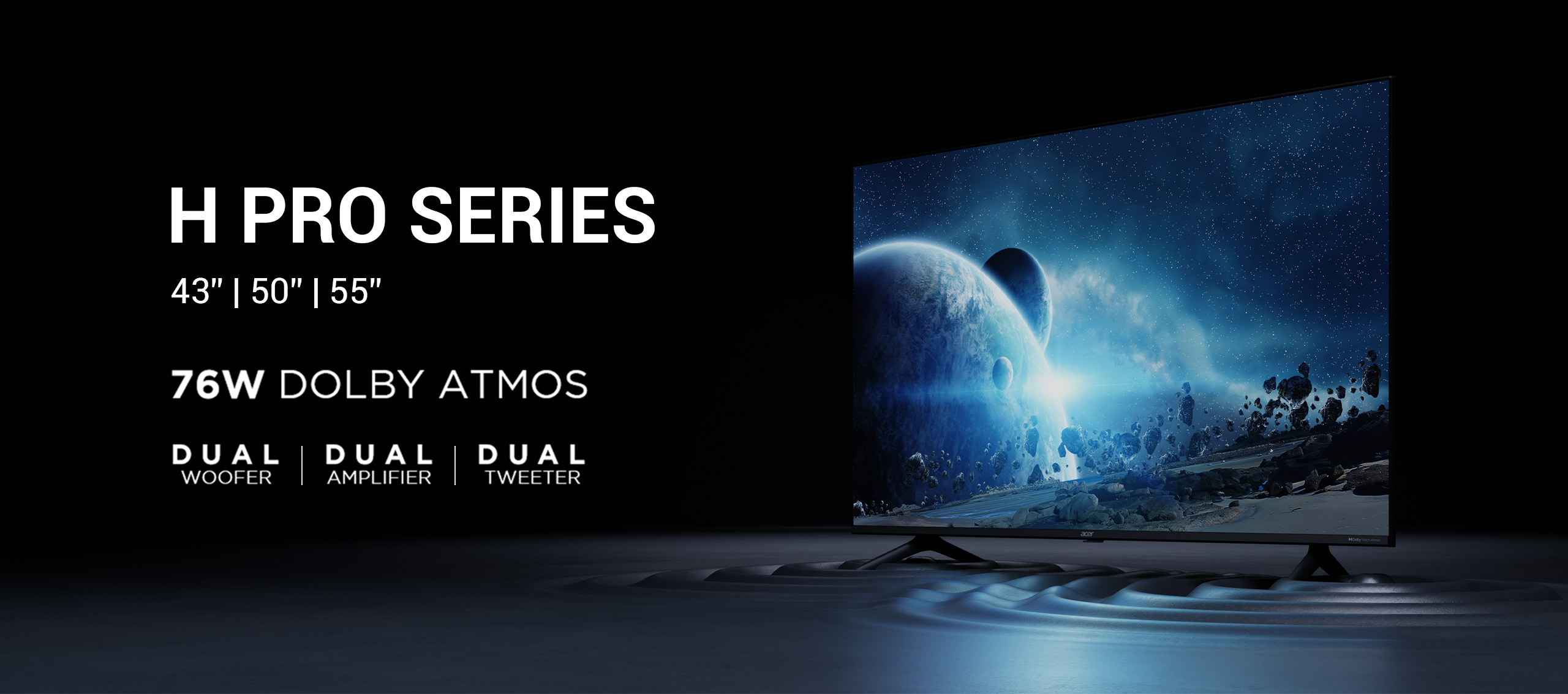 H PRO Series | Google TV | Acer TV | Indkal