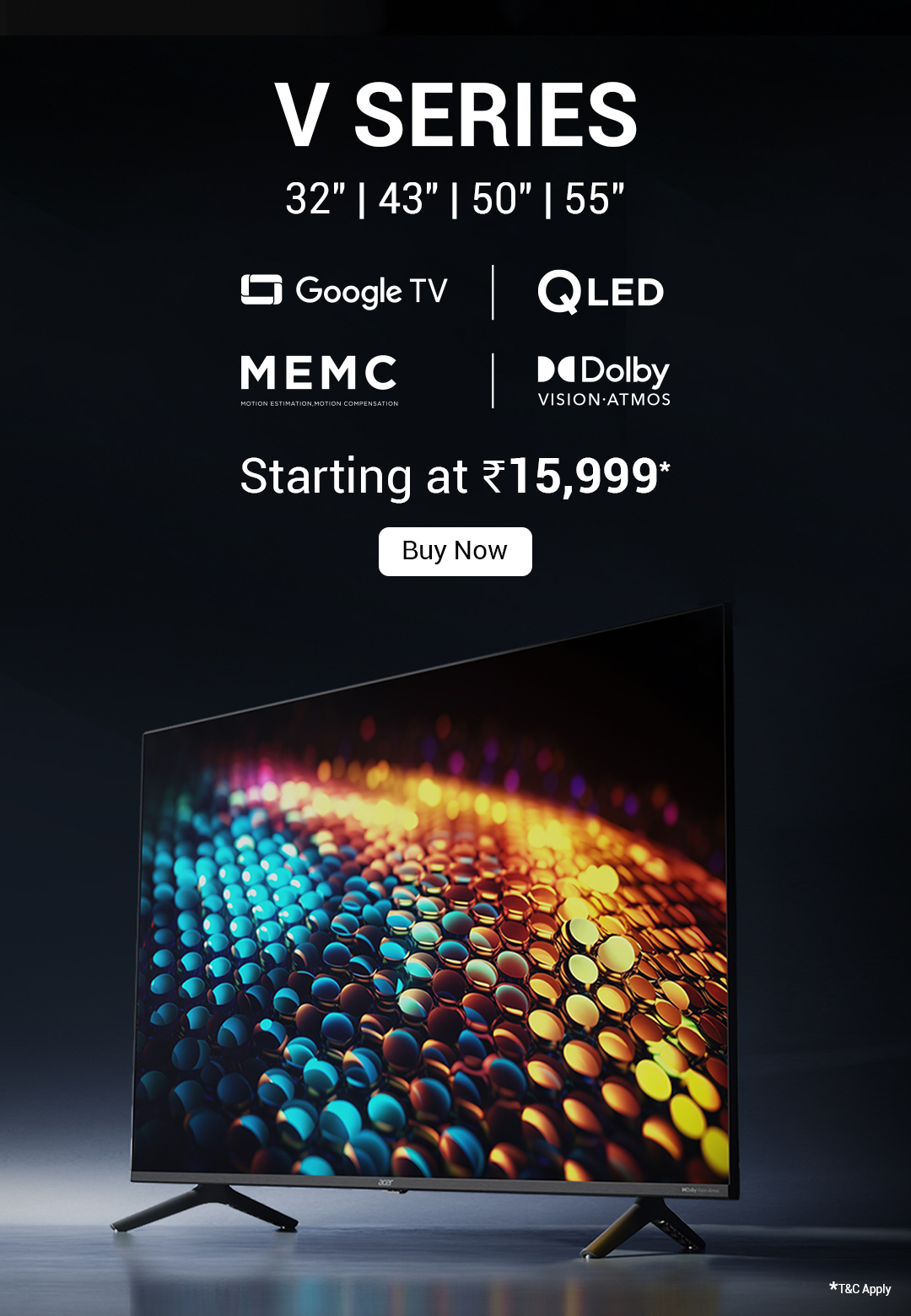 V Series | Acer TV | Indkal